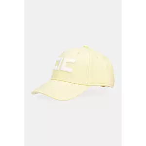 Elisabetta Franchi șapcă de baseball din bumbac culoarea galben, cu imprimeu, CL06F51E2 imagine