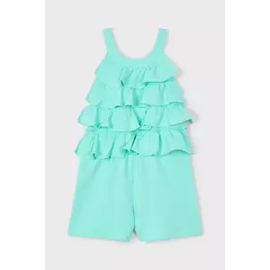Mayoral salopetă copii culoarea turcoaz, 3876 imagine