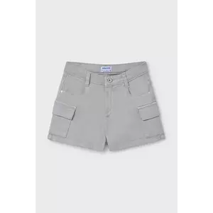 Mayoral pantaloni scurti copii culoarea gri, neted, 6218 imagine