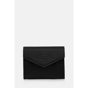 MM6 Maison Margiela portofel de piele femei, culoarea negru, SA5UI0010.P7183 imagine