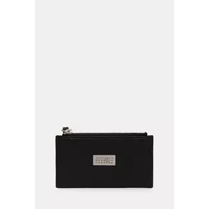 MM6 Maison Margiela portofel de piele culoarea negru, SA5UI0016.P7258 imagine