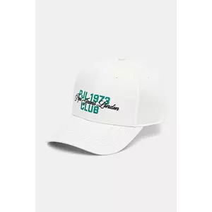 Pepe Jeans șapcă de baseball din bumbac TALBOT CAP culoarea alb, modelator, PM040570 imagine