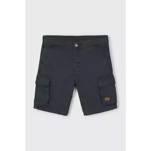 Mayoral pantaloni scurti copii cargo culoarea albastru marin, 3220 imagine