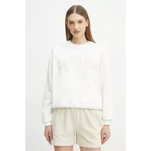 La Mania bluza femei, culoarea alb, cu imprimeu, FUNKY imagine