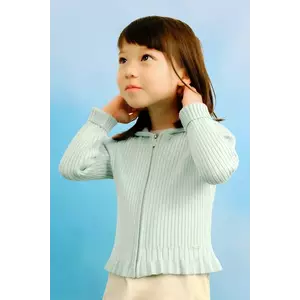 Mayoral cardigan copii culoarea turcoaz, 3365 imagine