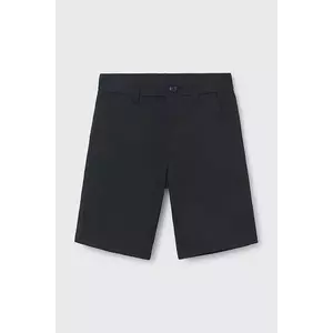 Mayoral pantaloni scurti copii bermudy chino basic culoarea negru, 242 imagine
