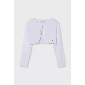Mayoral cardigan copii culoarea alb, light, 332 imagine