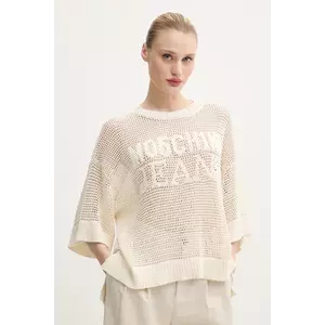 Moschino Jeans pulover femei, culoarea bej, light, 0904 3701 imagine