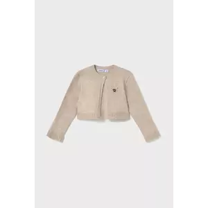 Mayoral cardigan copii culoarea bej, light, 302 imagine