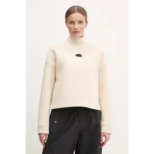 The North Face bluza Relaxed femei, culoarea bej, melanj, NF0A89C1QMO1 imagine