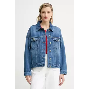 Sessun geaca jeans de tranzitie, oversize, 23321006 imagine