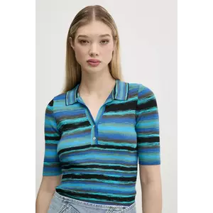 Desigual pulover CIMARRÓN femei, light, 25SWTK96 imagine