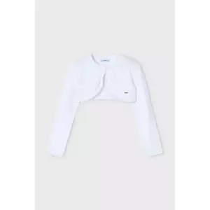 Mayoral cardigan copii culoarea alb, light, 320 imagine