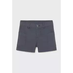 Mayoral pantaloni scurti copii cargo culoarea albastru marin, talie reglabila, 1245 imagine