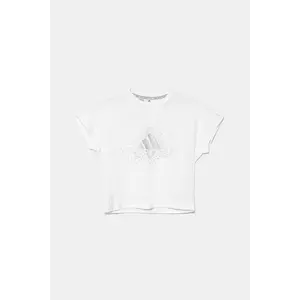 adidas tricou copii culoarea alb, JC7448 imagine