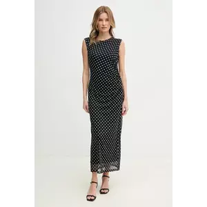 Marc Aurel rochie culoarea negru, maxi, mulată, 6533-7020-73818 imagine