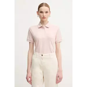 Barbour tricou polo Bowford femei, culoarea bej, LML0886PI35 imagine