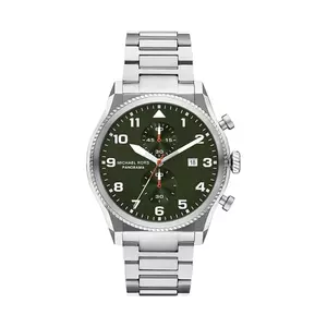 Michael Kors ceas PANORAMA barbati, culoarea argintiu, MK9196 imagine