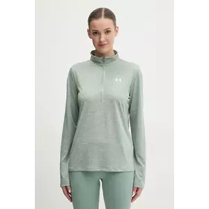 Under Armour hanorac de antrenament Tech 1 culoarea verde, modelator, 1384225 imagine