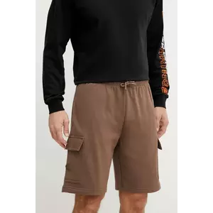 The North Face pantaloni scurti din bumbac barbati, culoarea maro, NF0A8C2Z1OI1 imagine