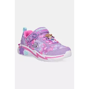 Skechers sneakers pentru copii SNUGGLE SNEAKS culoarea violet, 302214L imagine