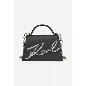 Karl Lagerfeld poseta K/SIGNATURE culoarea negru, A1W30038 imagine