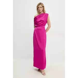 Answear Lab rochie culoarea roz, maxi, mulată imagine
