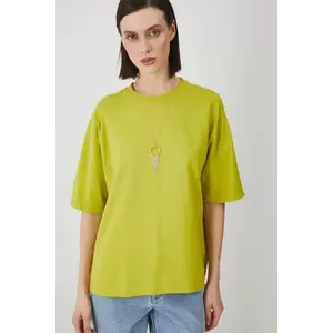 Medicine tricou din bumbac culoarea verde imagine