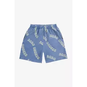 Bobo Choses pantaloni scurți din bumbac pentru copii Wavy 125AC055 imagine