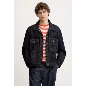 Levi's geaca jeans EMBARCADERO STATION JKT culoarea albastru marin, de tranzitie, 0010P imagine