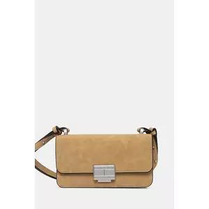 Tommy Jeans poseta culoarea bej, AW0AW17306 imagine