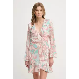 Gaudi rochie culoarea roz, mini, dreaptă, 511FD15005 imagine