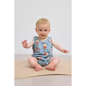 Bobo Choses salopete bebelusi din bumbac Morning Egg 125AB077 imagine