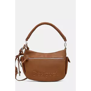 Desigual poseta HALF ASTANA CAMEL culoarea maro, 25SAXPBW imagine