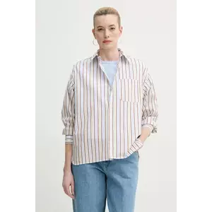 A.P.C. camasa din bumbac chemise stephanie femei, cu guler clasic, relaxed, COHEI.F12605 imagine