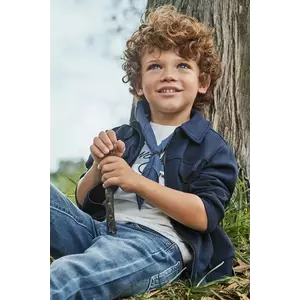 Mayoral bluza copii culoarea albastru marin, neted, 3424 imagine