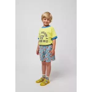 Bobo Choses pantaloni scurți din bumbac pentru copii Morning Egg 125AC063 imagine