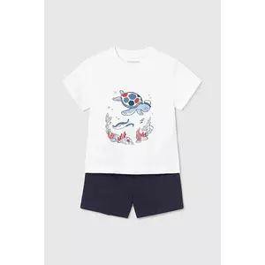 Mayoral set de bumbac pentru copii culoarea alb, 1654 imagine