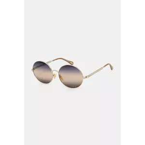Chloé ochelari de soare femei, culoarea auriu, CH0281S imagine