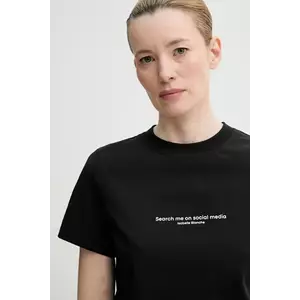 ISABELLE BLANCHE tricou femei, culoarea negru, IS25SS-T153-T013 imagine
