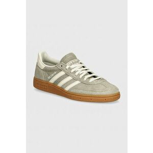 adidas Originals sneakers din piele intoarsă Hanball Spezial culoarea gri, IG1966 imagine