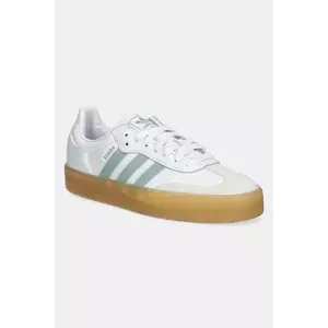 adidas Originals sneakers din piele Sambae culoarea alb, JP5609 imagine