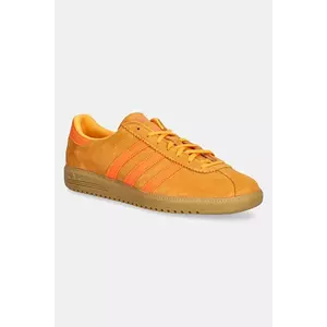 adidas Originals sneakers din piele intoarsă Adidas Brmd culoarea portocaliu, JH5459 imagine
