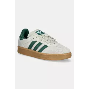 adidas Originals sneakers din piele intoarsă Samba XLG culoarea bej, JI3197 imagine
