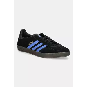 adidas Originals sneakers din piele intoarsă Gazelle Indoor culoarea negru, JQ2692 imagine