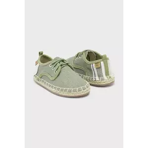Mayoral espadrile copii culoarea verde, 45682 imagine