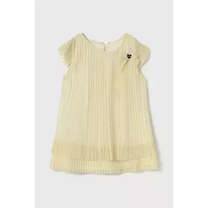 Mayoral rochie fete culoarea bej, mini, dreaptă, 1907 imagine