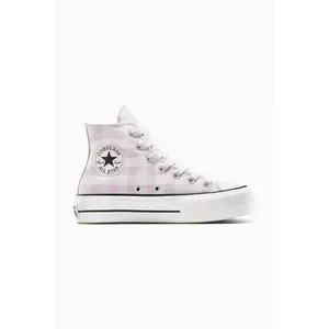 Converse tenisi Chuck Taylor All Star Lift culoarea roz, A13663C imagine