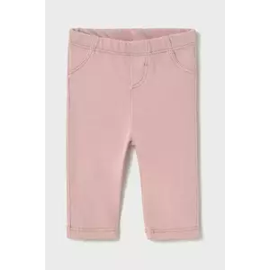 Mayoral Newborn leggins bebe culoarea roz, neted, 1759 imagine
