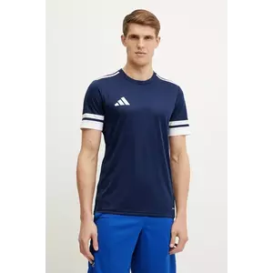 adidas Performance tricou de antrenament Squad 25 culoarea albastru marin, cu imprimeu, JG5830 imagine